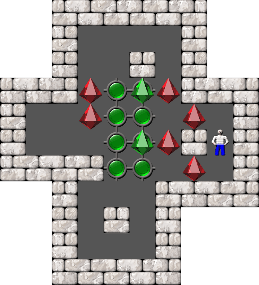 Sokoban Kevin 18 level 19